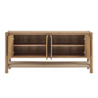 Modway Taschen 4-Door Wood Sideboard Cabinet