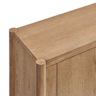 Modway Taschen 4-Door Wood Sideboard Cabinet