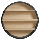 Modway Romy 47" Round Wall Book Shelf