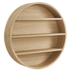 Modway Romy 47" Round Wall Book Shelf