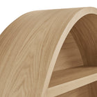 Modway Romy 47" Round Wall Book Shelf
