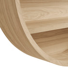Modway Romy 47" Round Wall Book Shelf