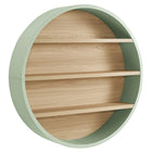 Modway Romy 47" Round Wall Book Shelf