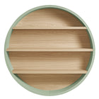 Modway Romy 47" Round Wall Book Shelf