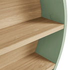 Modway Romy 47" Round Wall Book Shelf