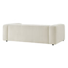 Modway Auren 88 Inch Lattice Bouclé Upholstered Sofa