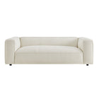 Modway Auren 88 Inch Lattice Bouclé Upholstered Sofa