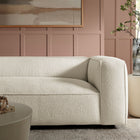Modway Auren 88 Inch Lattice Bouclé Upholstered Sofa