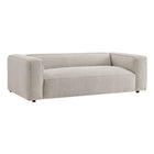 Modway Auren 88 Inch Lattice Bouclé Upholstered Sofa