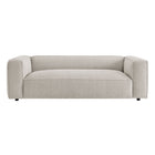 Modway Auren 88 Inch Lattice Bouclé Upholstered Sofa