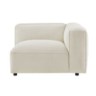 Modway Auren Lattice Bouclé Upholstered Modular Right-Facing Arm Chair