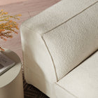 Modway Auren Lattice Bouclé Upholstered Modular Right-Facing Arm Chair