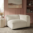 Modway Auren Lattice Bouclé Upholstered Modular Right-Facing Arm Chair