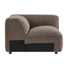 Modway Auren Lattice Bouclé Upholstered Modular Right-Facing Arm Chair