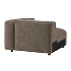 Modway Auren Lattice Bouclé Upholstered Modular Right-Facing Arm Chair
