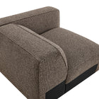 Modway Auren Lattice Bouclé Upholstered Modular Right-Facing Arm Chair