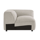 Modway Auren Lattice Bouclé Upholstered Modular Right-Facing Arm Chair