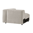 Modway Auren Lattice Bouclé Upholstered Modular Right-Facing Arm Chair