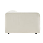 Modway Auren Lattice Bouclé Upholstered Modular Left-Facing Arm Chair