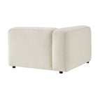 Modway Auren Lattice Bouclé Upholstered Modular Left-Facing Arm Chair