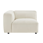 Modway Auren Lattice Bouclé Upholstered Modular Left-Facing Arm Chair