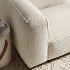 Modway Auren Lattice Bouclé Upholstered Modular Left-Facing Arm Chair