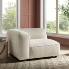 Modway Auren Lattice Bouclé Upholstered Modular Left-Facing Arm Chair