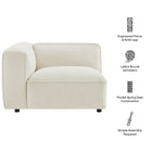 Modway Auren Lattice Bouclé Upholstered Modular Left-Facing Arm Chair