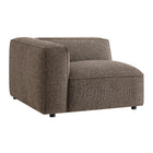 Modway Auren Lattice Bouclé Upholstered Modular Left-Facing Arm Chair