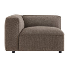 Modway Auren Lattice Bouclé Upholstered Modular Left-Facing Arm Chair