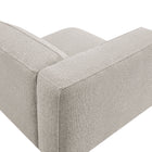 Modway Auren Lattice Bouclé Upholstered Modular Left-Facing Arm Chair