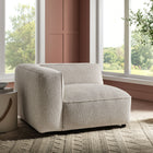 Modway Auren Lattice Bouclé Upholstered Modular Left-Facing Arm Chair
