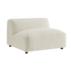 Modway Auren Lattice Bouclé Upholstered Modular Armless Chair