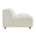 Modway Auren Lattice Bouclé Upholstered Modular Armless Chair
