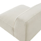 Modway Auren Lattice Bouclé Upholstered Modular Armless Chair