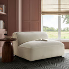 Modway Auren Lattice Bouclé Upholstered Modular Armless Chair