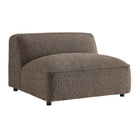 Modway Auren Lattice Bouclé Upholstered Modular Armless Chair