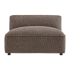 Modway Auren Lattice Bouclé Upholstered Modular Armless Chair