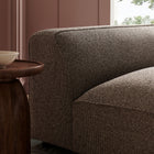 Modway Auren Lattice Bouclé Upholstered Modular Armless Chair