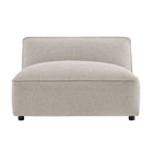 Modway Auren Lattice Bouclé Upholstered Modular Armless Chair