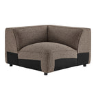 Modway Auren Lattice Bouclé Upholstered Modular Corner Chair