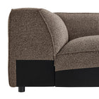 Modway Auren Lattice Bouclé Upholstered Modular Corner Chair