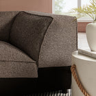 Modway Auren Lattice Bouclé Upholstered Modular Corner Chair