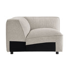 Modway Auren Lattice Bouclé Upholstered Modular Corner Chair