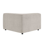 Modway Auren Lattice Bouclé Upholstered Modular Corner Chair