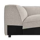 Modway Auren Lattice Bouclé Upholstered Modular Corner Chair