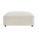 Modway Auren Lattice Bouclé Upholstered Ottoman