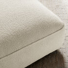 Modway Auren Lattice Bouclé Upholstered Ottoman