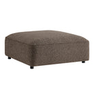 Modway Auren Lattice Bouclé Upholstered Ottoman