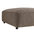 Modway Auren Lattice Bouclé Upholstered Ottoman